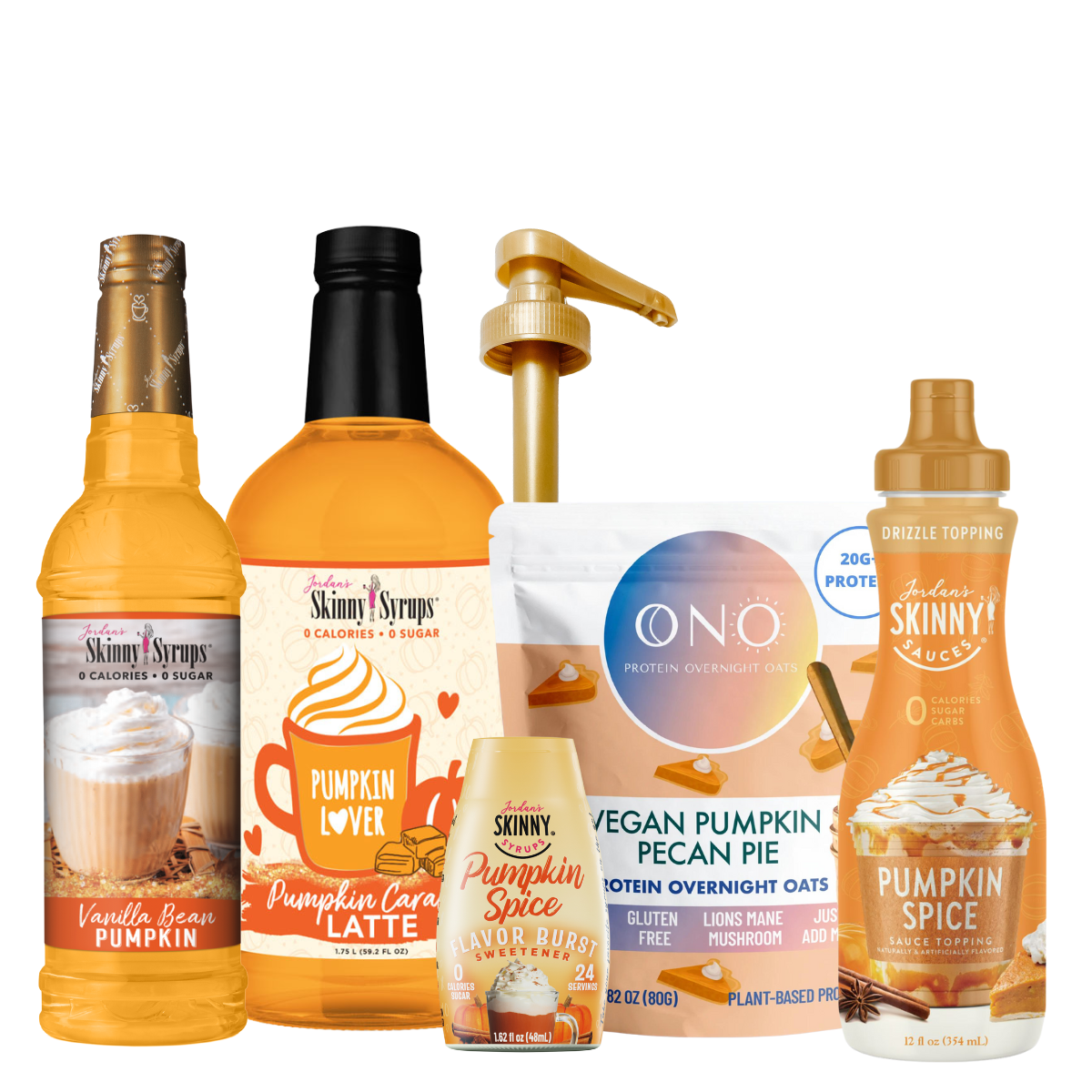 Pumpkin Breakfast Bundle Skinny Syrups Skinny Mixes
