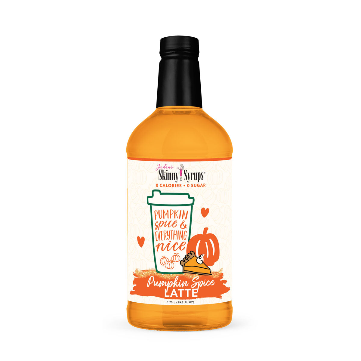 Jumbo Sugar Free Pumpkin Spice Latte Syrup - Skinny Mixes
