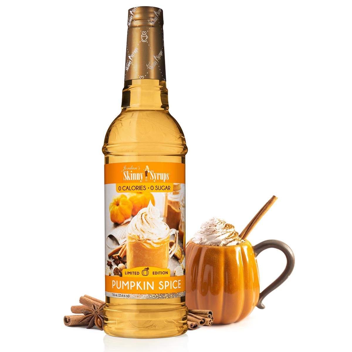 Sugar Free Pumpkin Spice Syrup - Skinny Mixes