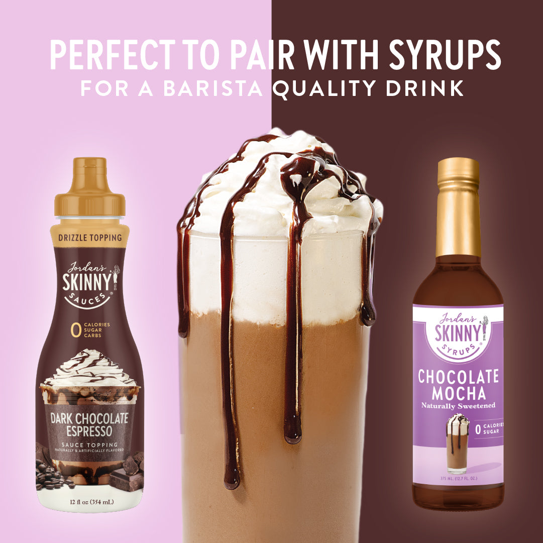 Sugar Free Dark Chocolate Espresso Sauce - Skinny Mixes