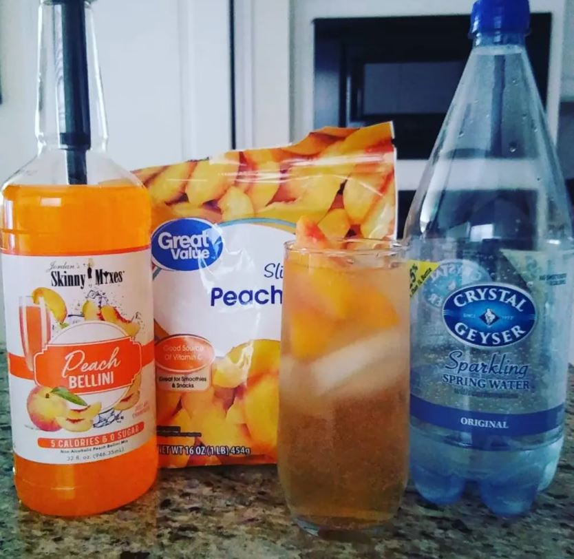 Skinny Peach Bellini Mix - Skinny Mixes