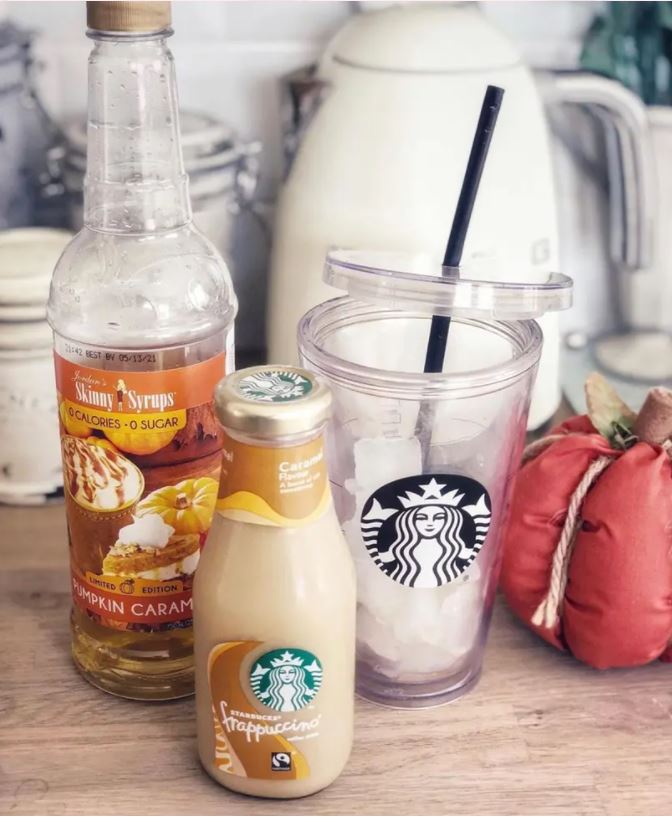 Sugar Free Pumpkin Caramel Syrup - Skinny Mixes